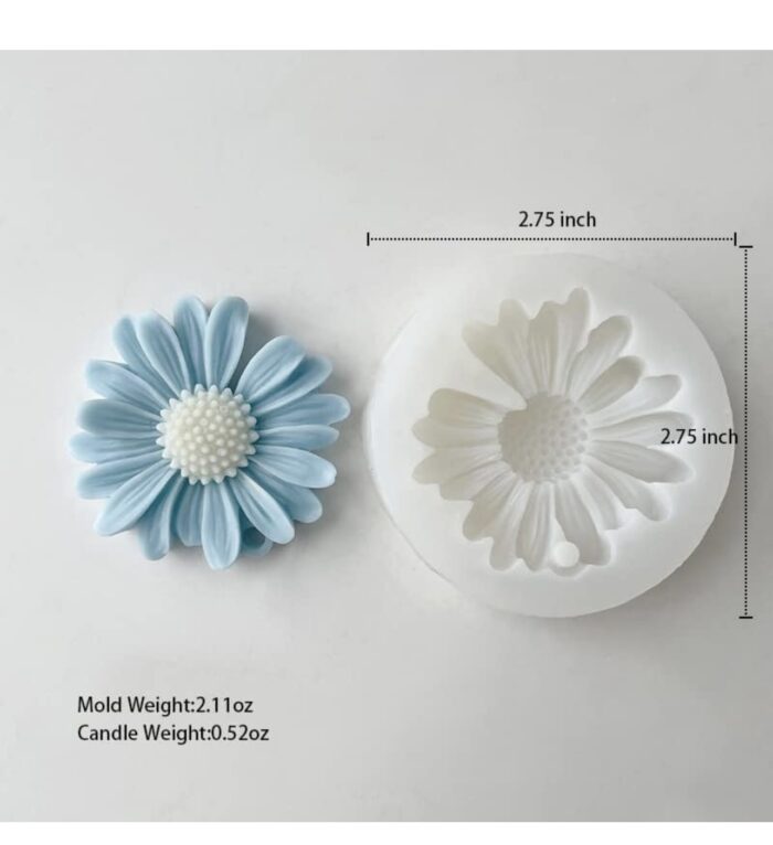 Daisy Flower Candle Mould - Image 2