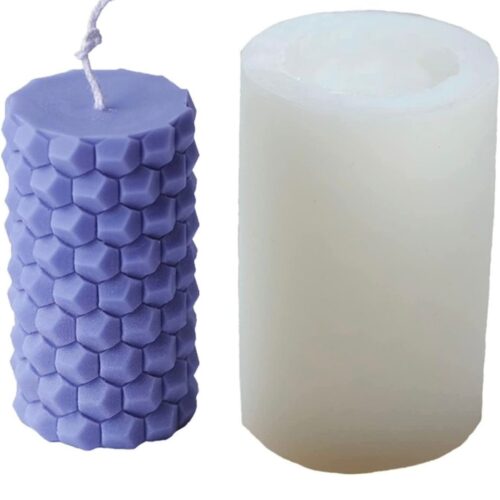Hexagonal Pillar Candle Mould