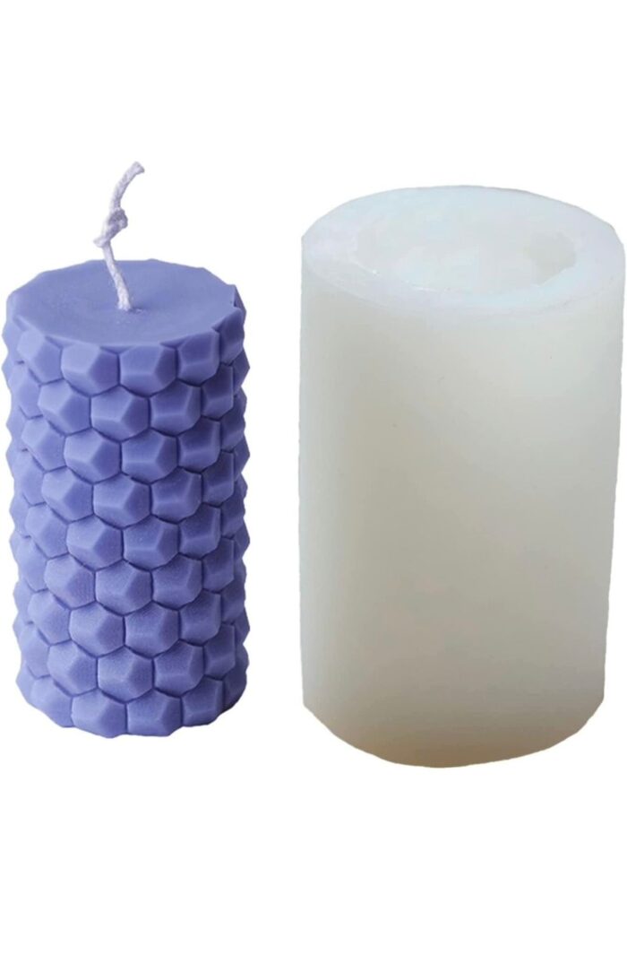 Hexagonal Pillar Candle Mould