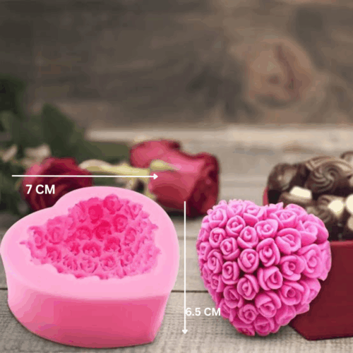 Rose Candle Mould