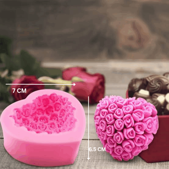Rose Candle Mould