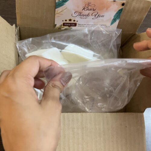 Wax Trial Pack – 100 Gm Soy Wax and 100 Gm Gel Wax (Total 200 Gm)