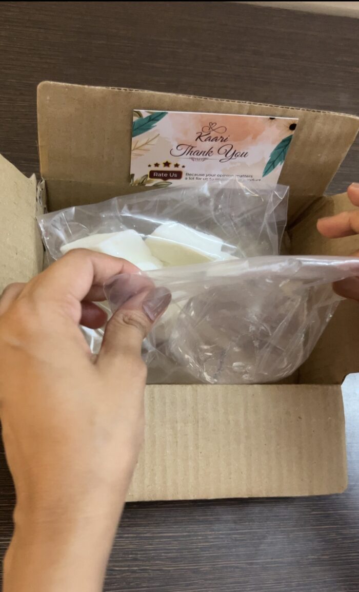 Wax Trial Pack – 100 Gm Soy Wax and 100 Gm Gel Wax (Total 200 Gm)
