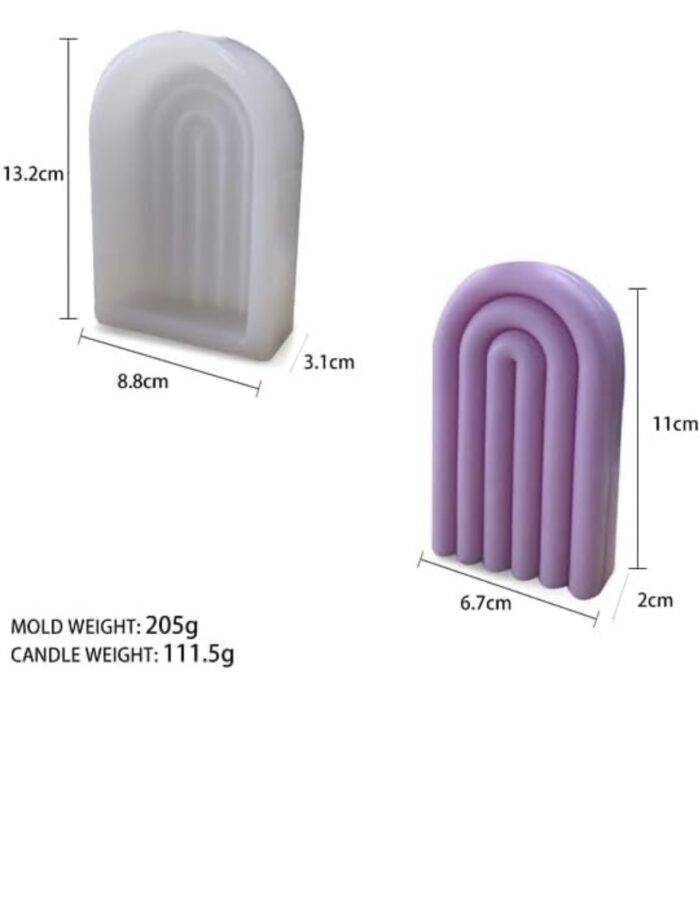 Rainbow Candle Mould - Image 2