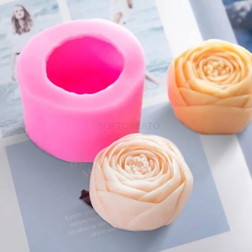 Rose Bud Candle Mould