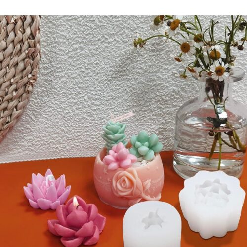 Small Cactus Candle Mould
