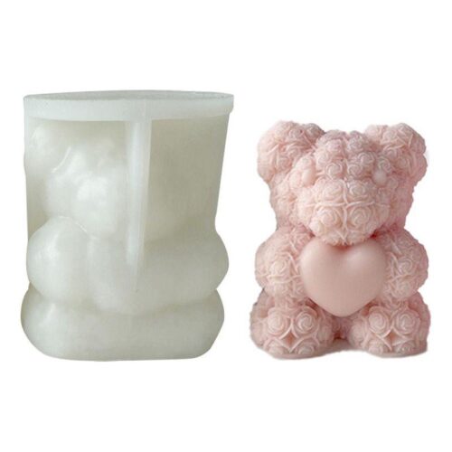 Teddy Heart Mould