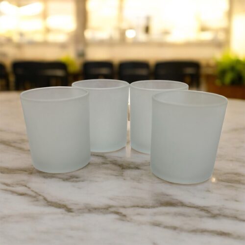 Frosted Glass Jars without Lid (200 ML)