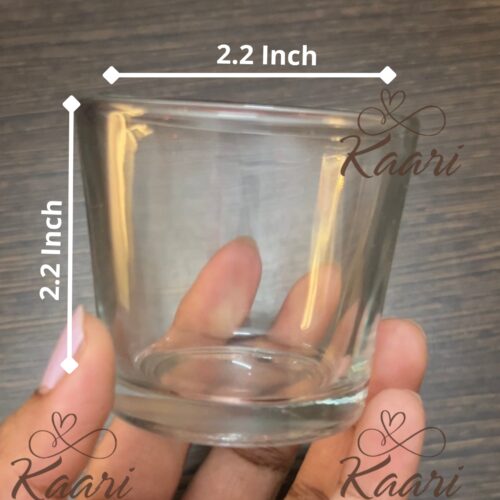 Clear Glass Jar (70 ML)