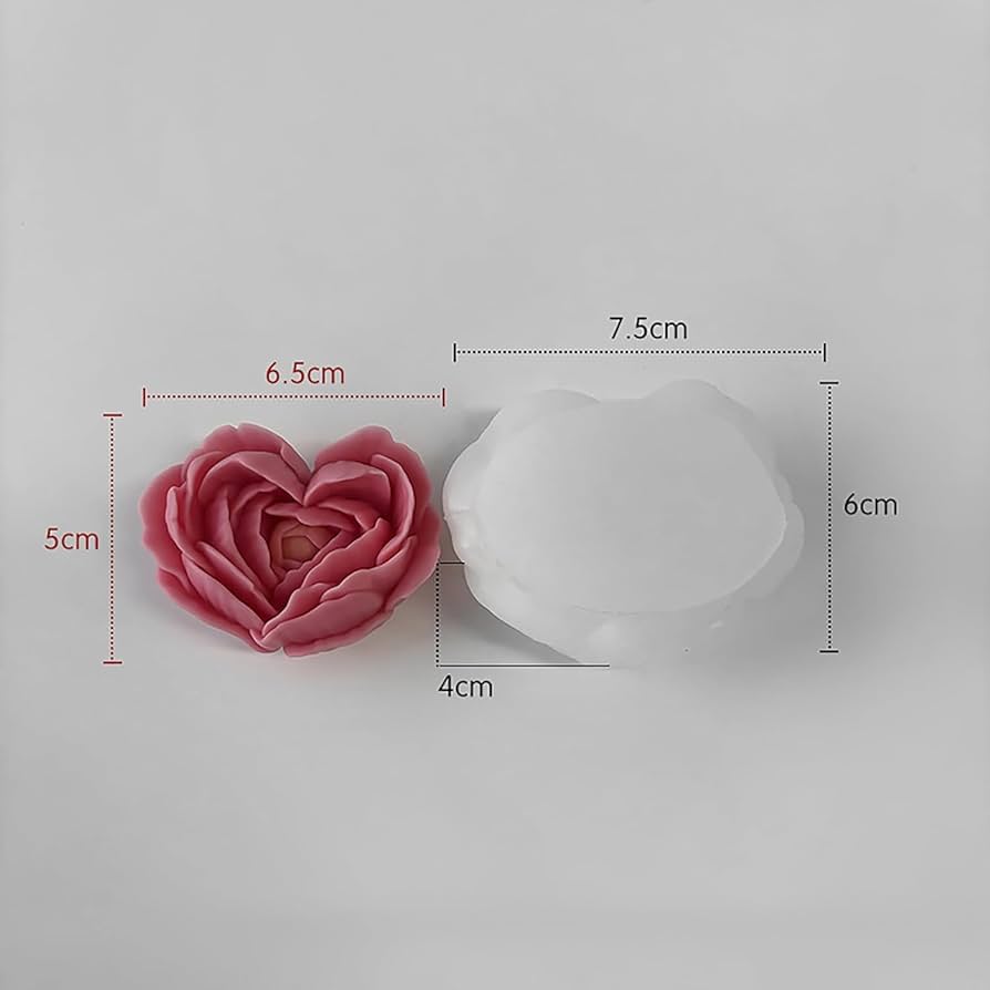 Rose Petal Heart Mould - Image 2