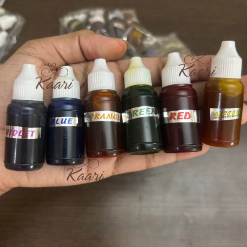 Candle Colour Trial Kit (6 Color - 10 ML Each)