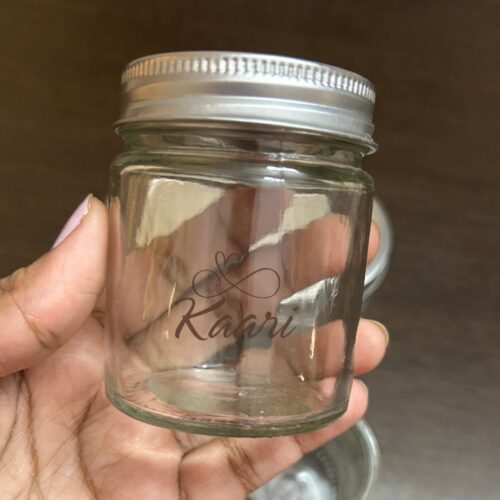 Glass Jar with Screw Lid (100 ML)