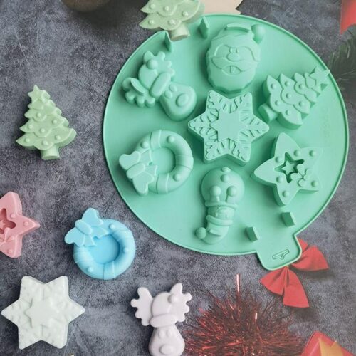 7 Cavity Christmas Mould