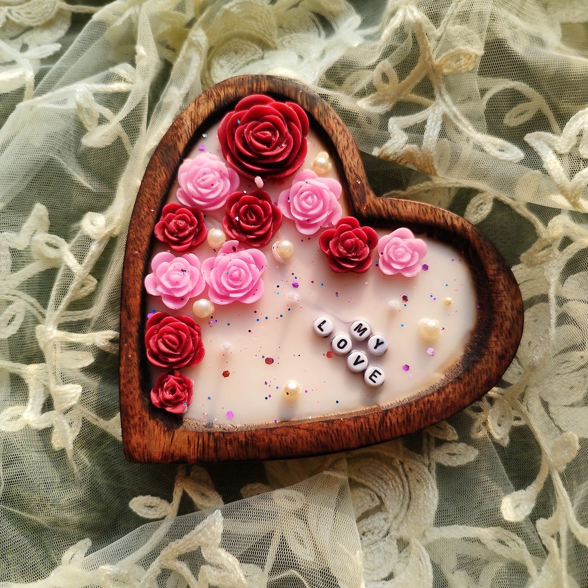 Heart Shaped Wooden Molds - Image 2