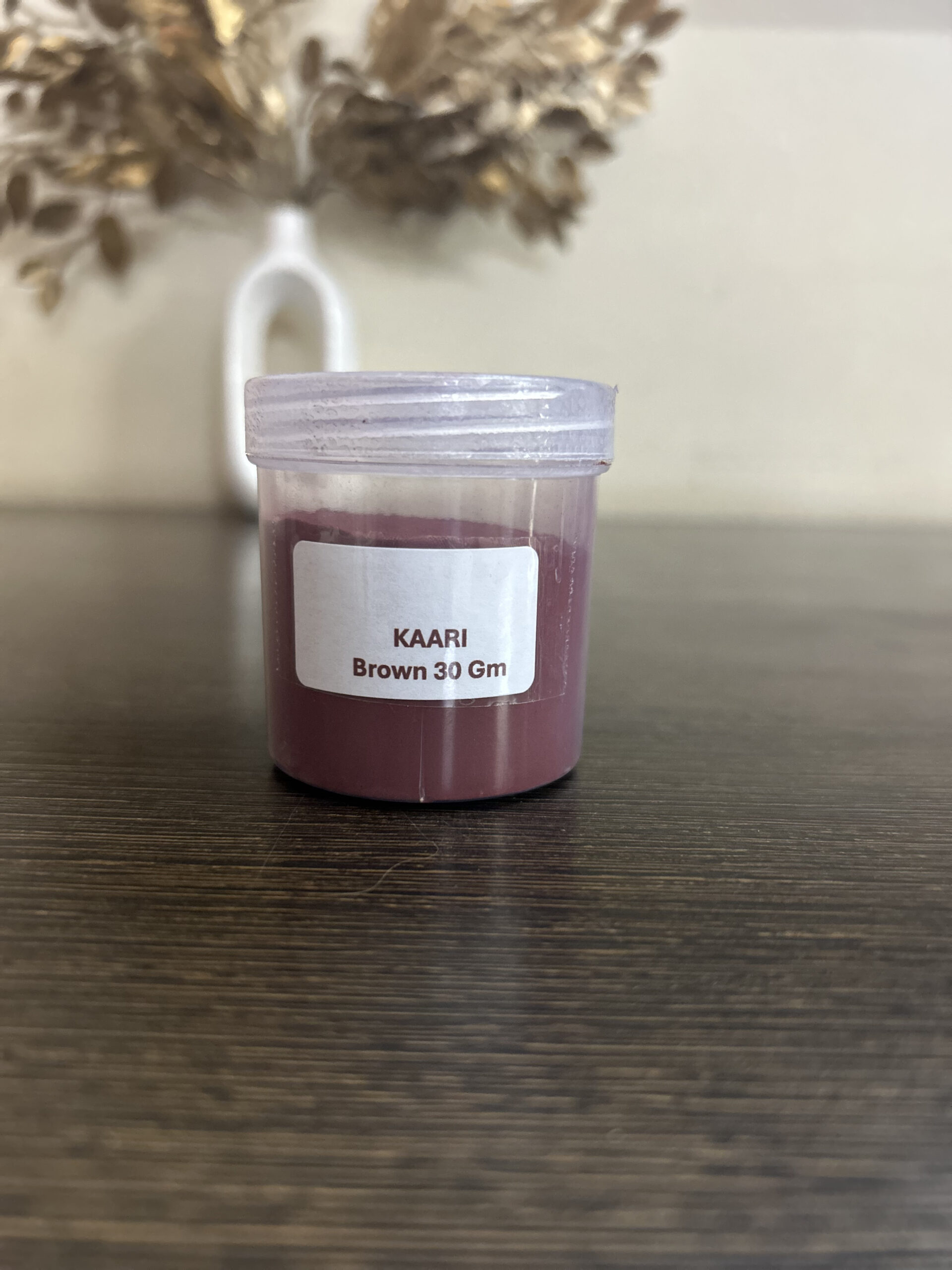 Brown Powder Candle Colour