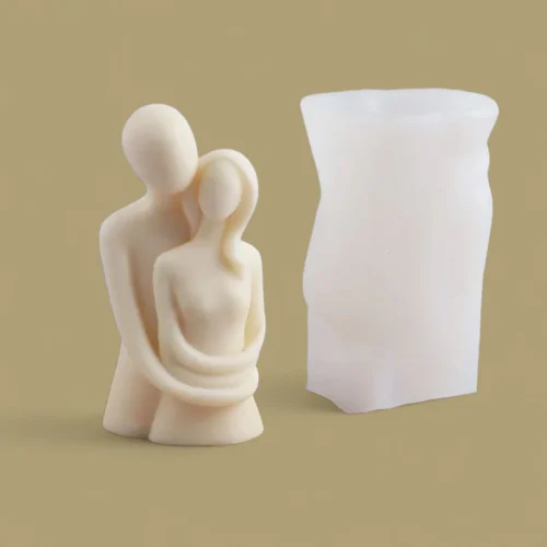 Couple Back Hug Candle Mould