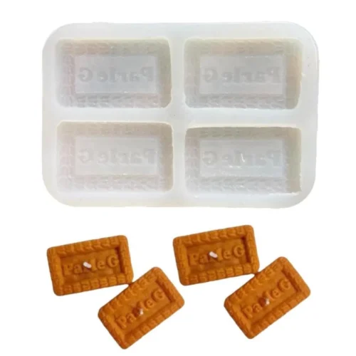 Parle-G Biscuit Candle Mould
