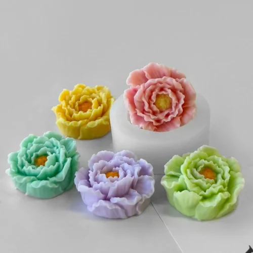 Salvia Flower Silicone Candle Mold