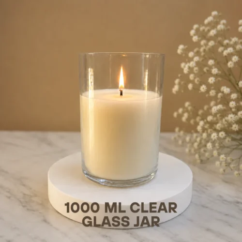 Large Candle Glass Jar (1000 ML)