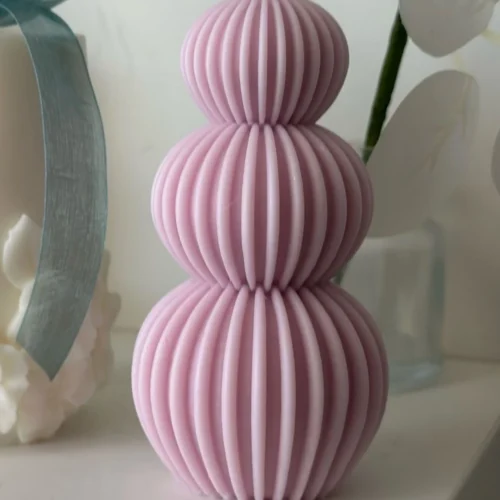 Triple Lantern Ball Candle Mould