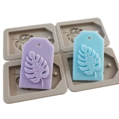 Wax Sachet Leaf 4 Cavity Mould