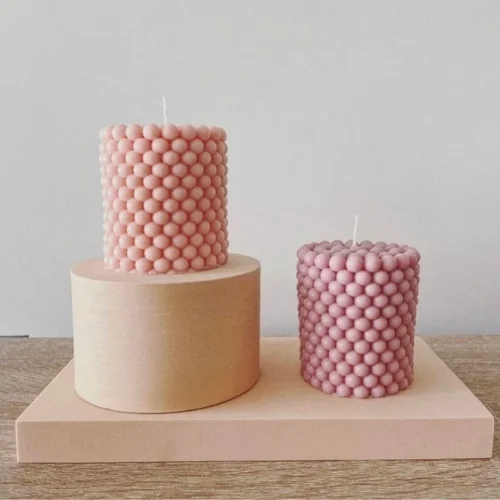 Bubble Pillar Candle Mould