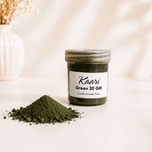 Green Powder Candle Colour