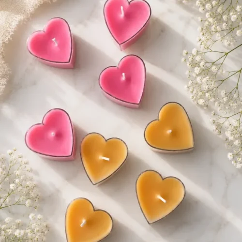 Polycarbonate Heart Shape Tealight (10 ML)