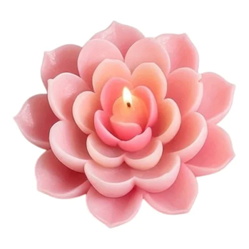 Lotus Flower Candle Mould