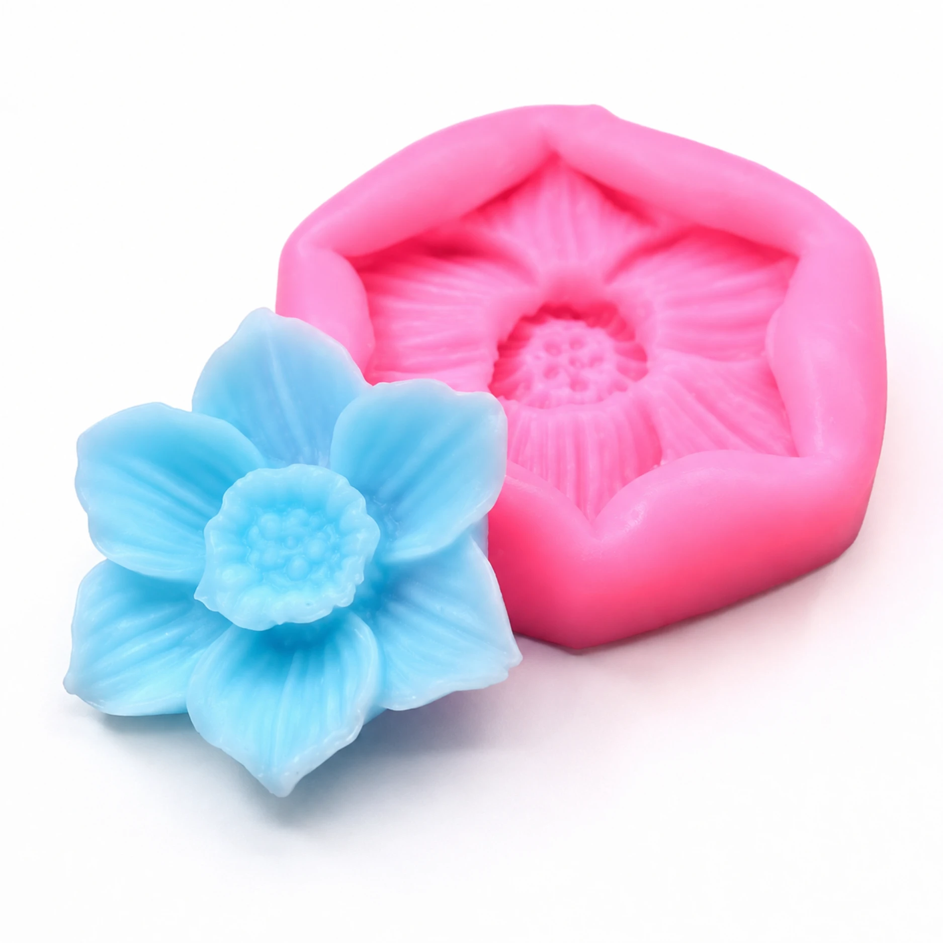 Tiny Flower Candle Mould