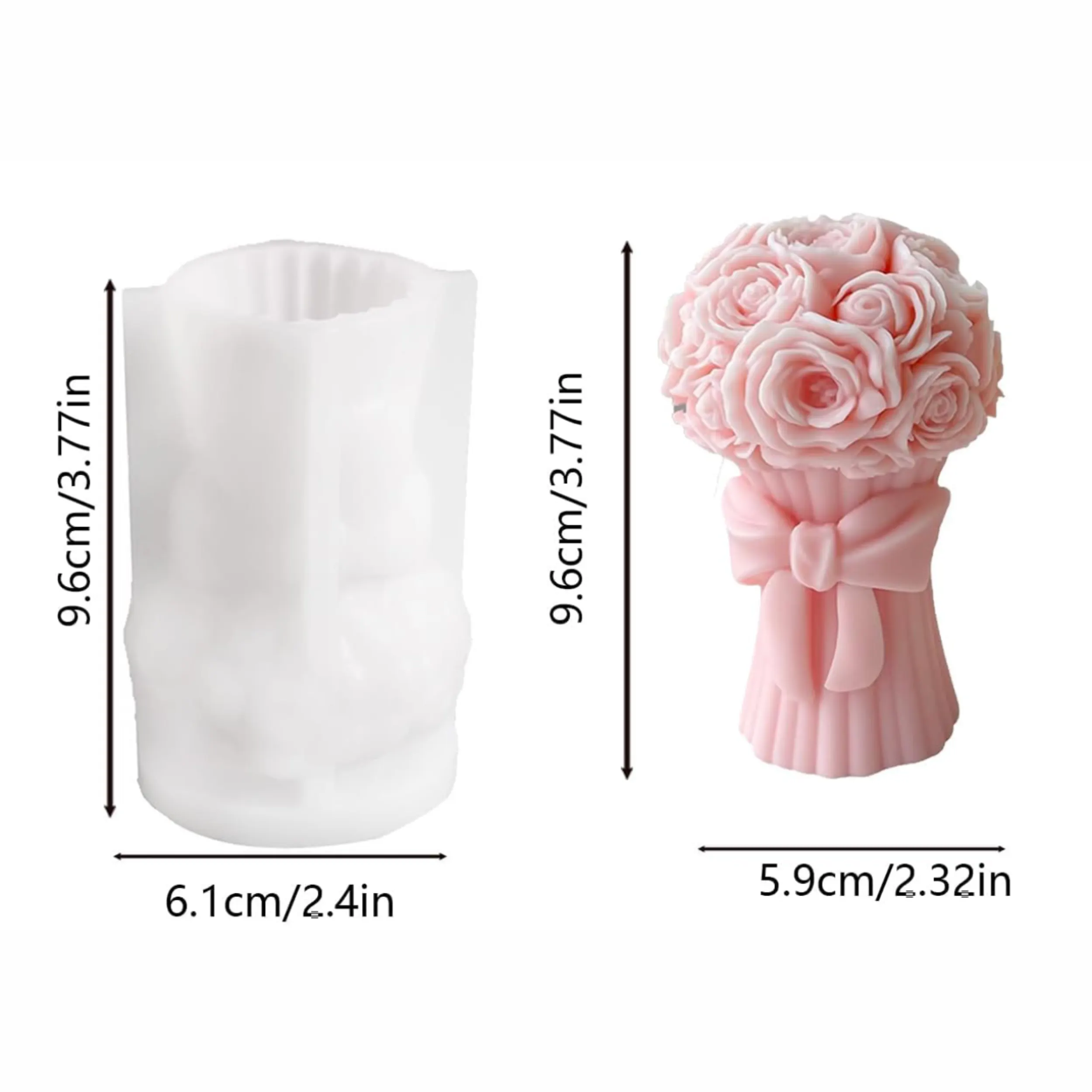Bow Bouquet Candle Mould - Image 2