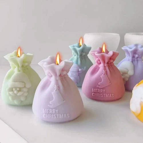 Christmas Gift Potli Bag Candle Mould