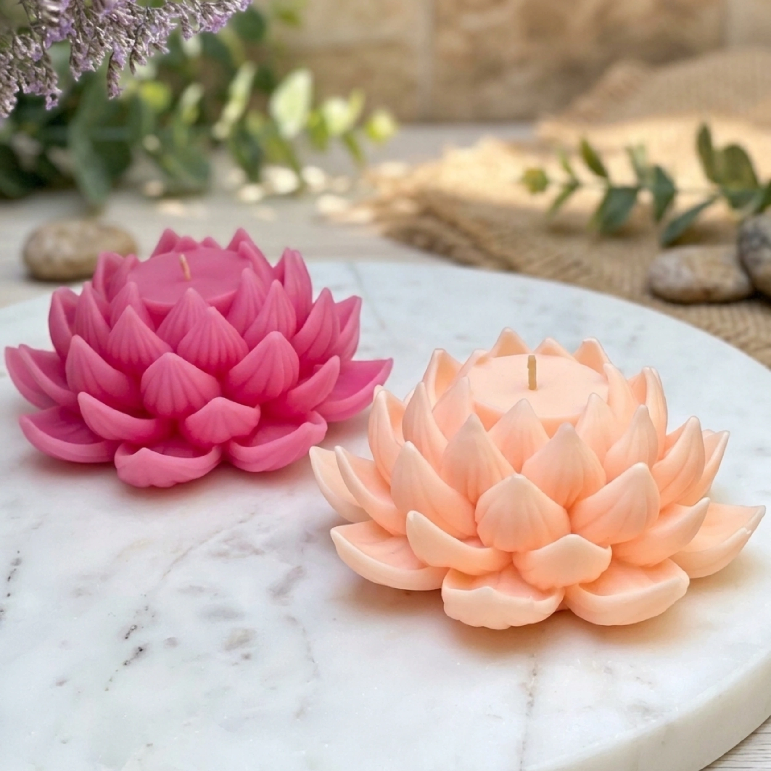 Lotus Candle Mould Type A