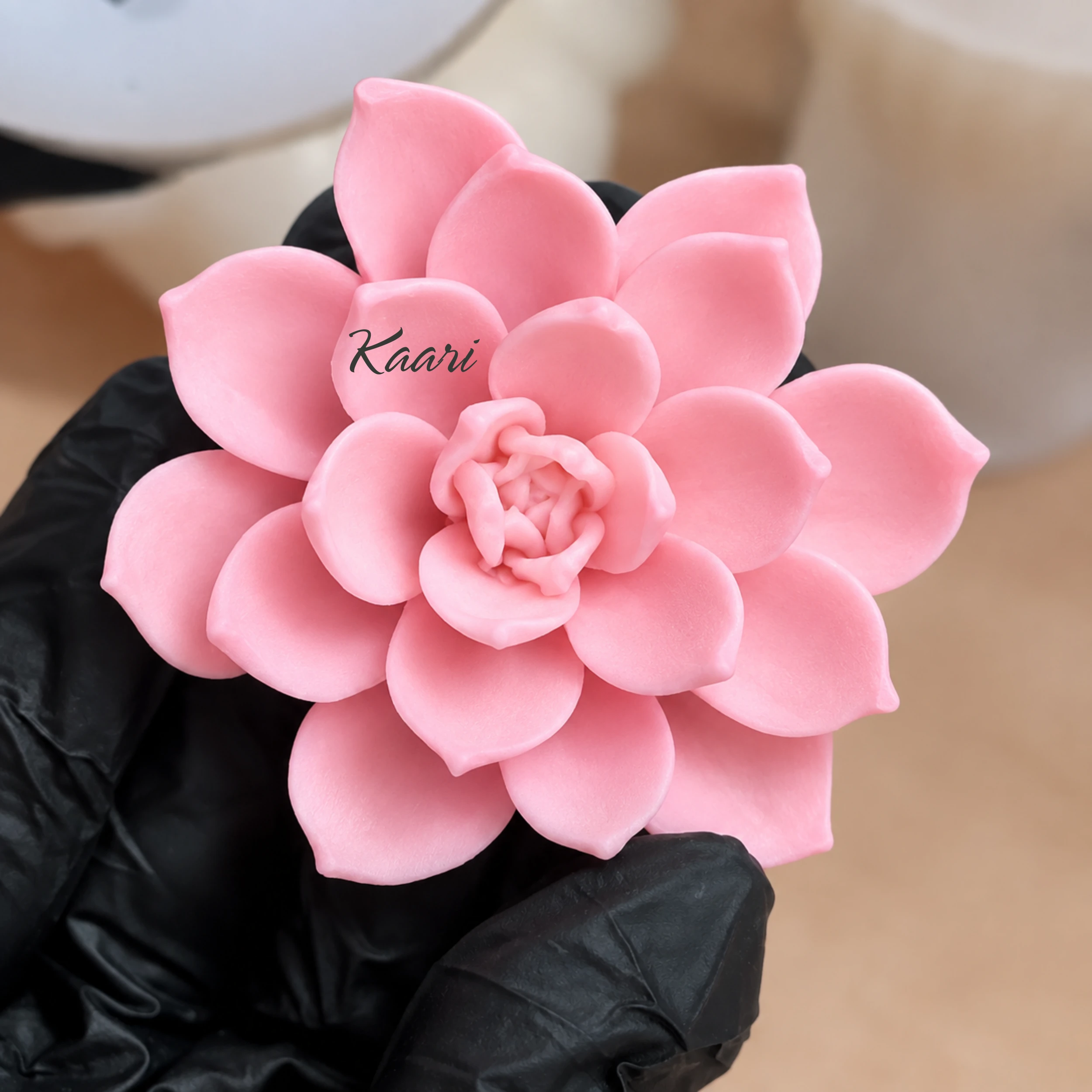Lotus Style Candle Mould