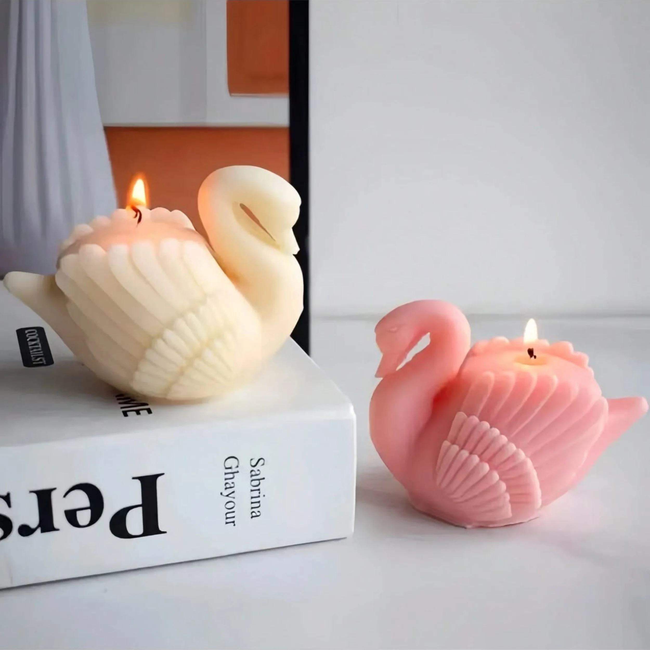 Swan Candle Mould